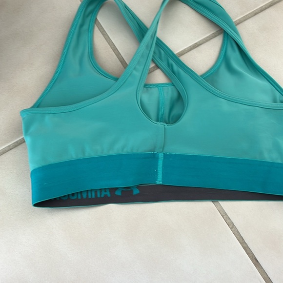 Under Armour Women's Teal Sports Bra - Picture 2 of 4